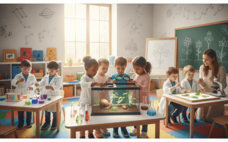 Encouraging Scientific Inquiry in Early Education